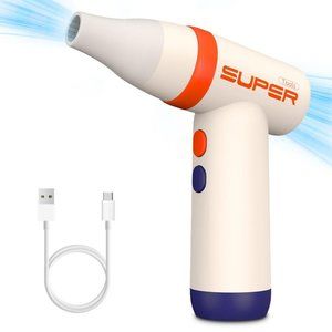 Electric Air Duster for Camera Lenses,Keyboard Cleaning Duster -110000RPM 1 Set